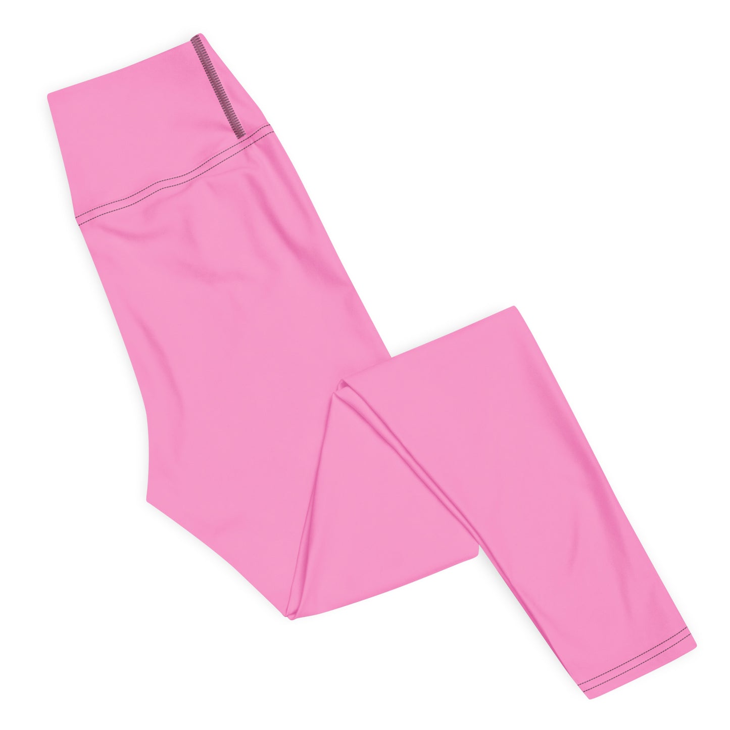 AMMOR PARIS signature bright pink recycled yoga leggings showcasing the brand’s iconic high‑waisted sculpting silhouette, presented on a model against a clean white background, highlighting the smooth microfiber yarn, four‑way stretch recycled performance fabric and raised supportive waistband that reflect the refined minimal luxury athleisure aesthetic of AMMOR PARIS; crafted for yoga, pilates, stretching, gym training and modern eco‑conscious movement with the brand’s signature blend of elegance, comfort,